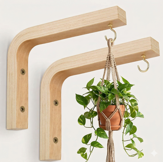 Nordic Wood Plant Hanger